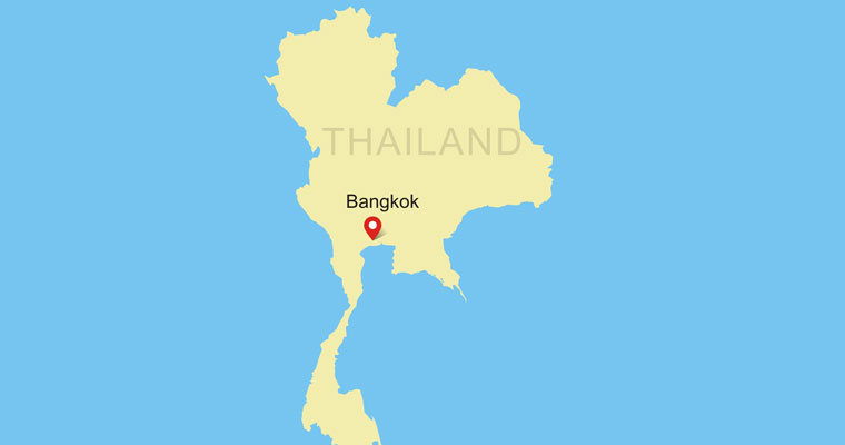 Bangkok map