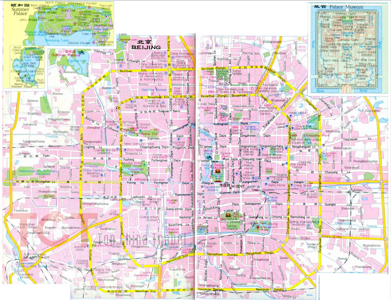 Beijing City Map