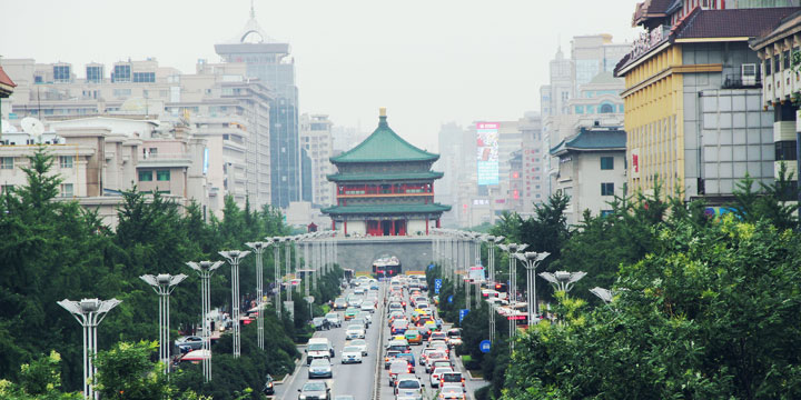 Xian City View