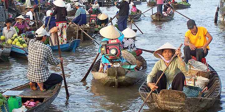 Floating Market Can Tho