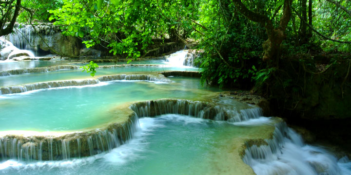 Kuang Si Waterfall