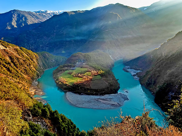 Nujiang River Grand Canyon