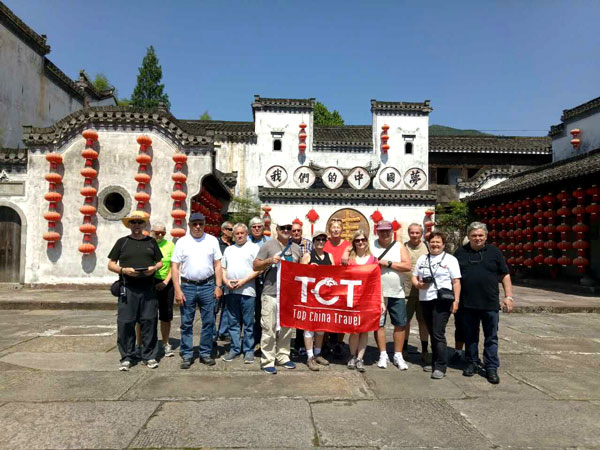 clients at Hongcun Village