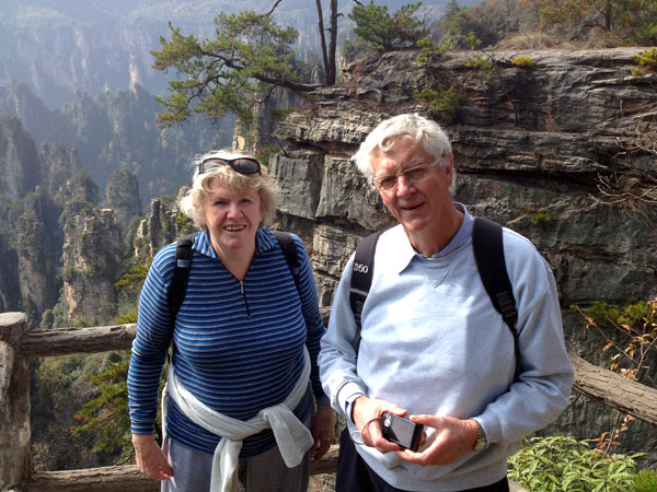 clients at Zhangjiajie