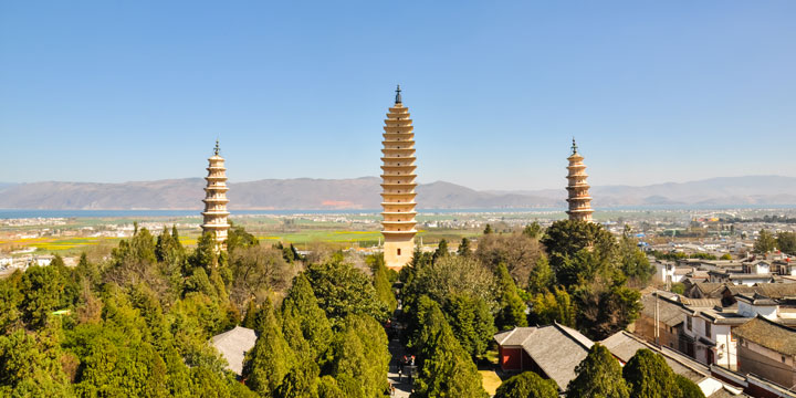 Three Pagodas