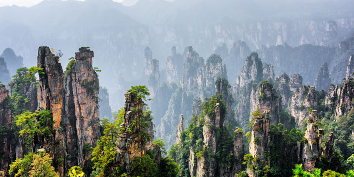 Mt Tianzishan - 5 days Guangzhou and Zhangjiajie tour